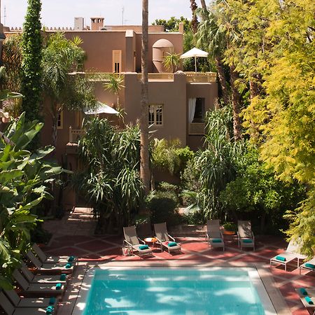 Les Jardins De La Medina Hotel Marrakesh Exterior foto The swimming pool at the hotel