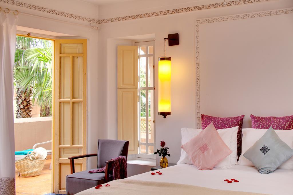 Les Jardins De La Medina Hotel Marrakesh Exterior foto A room at the hotel